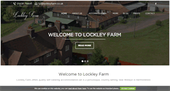 Desktop Screenshot of lockleyfarm.co.uk